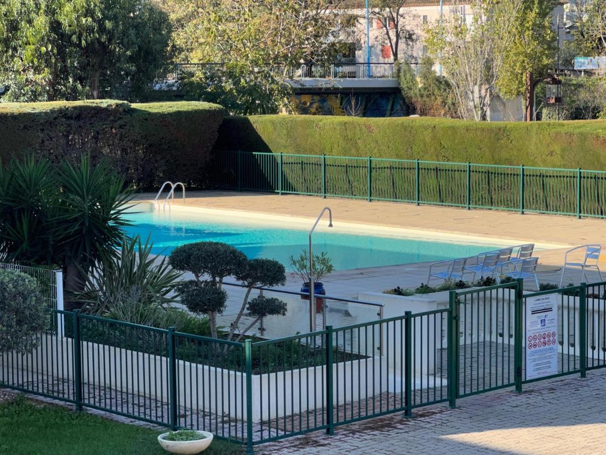T2 Avec Veranda Et Piscine A Mandelieu La Napoule מראה חיצוני תמונה